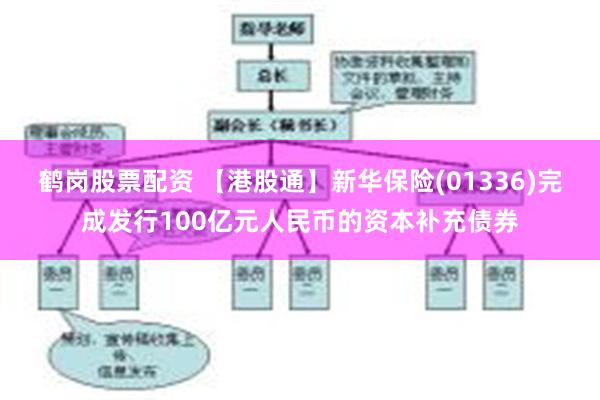 鹤岗股票配资 【港股通】新华保险(01336)完成发行100亿元人民币的资本补充债券