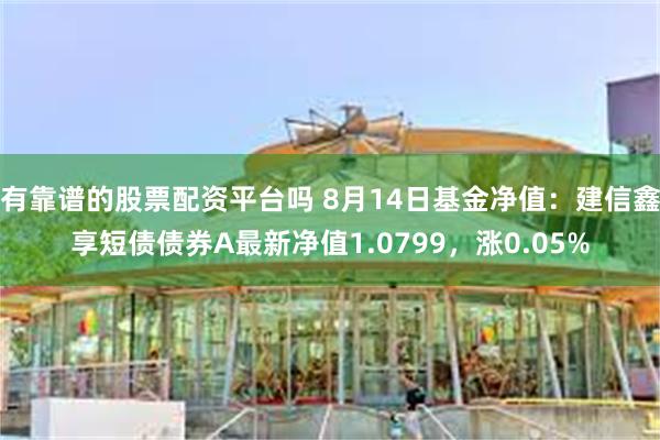 有靠谱的股票配资平台吗 8月14日基金净值：建信鑫享短债债券A最新净值1.0799，涨0.05%